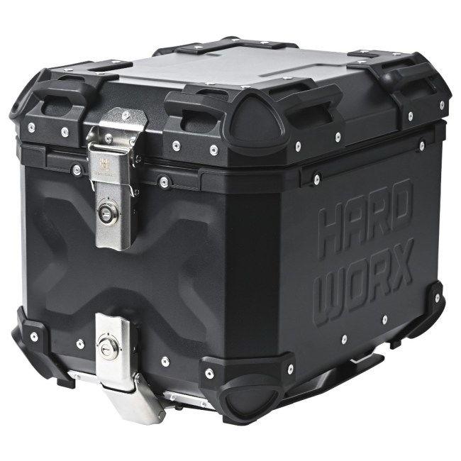 HARDWORX ハードワークス アルミトップケース 40L 縦置き カラー：ブラック トップケース・テールボックス 車体用バッグ・ケース | ブランド登録なし | 01