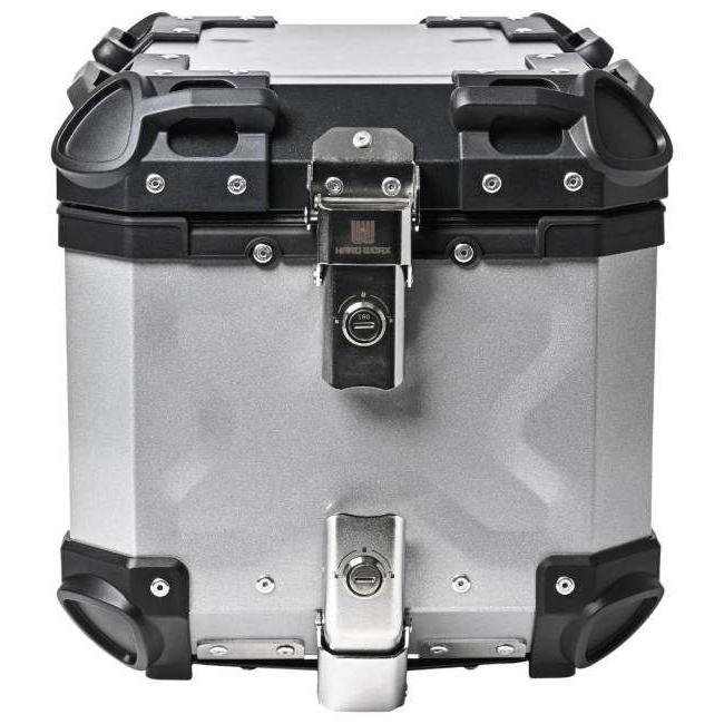 HARDWORX ハードワークス アルミトップケース 40L 縦置き カラー：シルバー トップケース・テールボックス 車体用バッグ・ケース | ブランド登録なし | 01