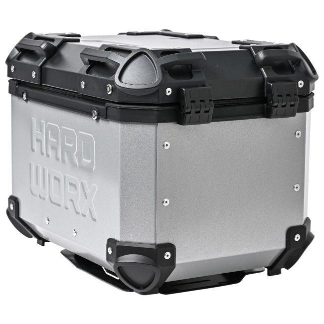 HARDWORX ハードワークス アルミトップケース 40L 縦置き カラー：シルバー トップケース・テールボックス 車体用バッグ・ケース | ブランド登録なし | 04