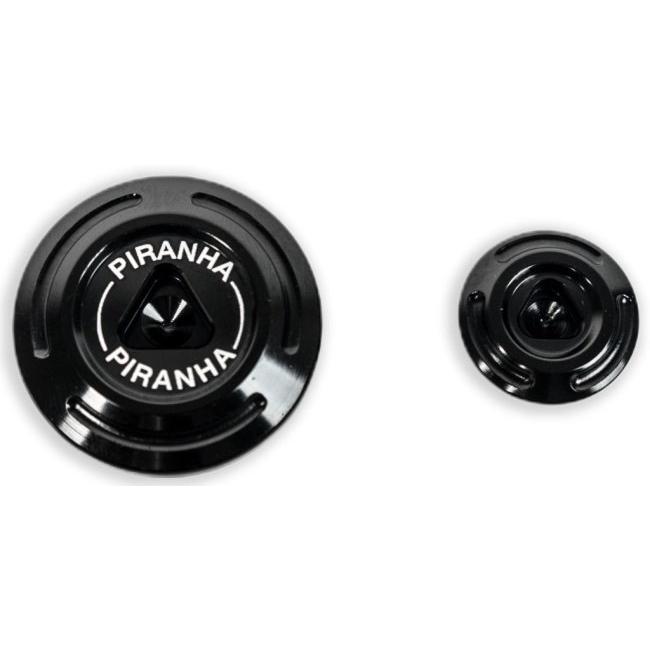PIRANHA ピラニア エンジンキャップ モンキー125 カラー：ダークブルー