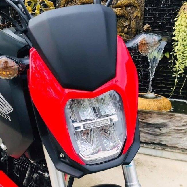 SNB エスエヌビー Light cover Honda Grom Color：Red グロム HONDA ホンダ｜webike｜02