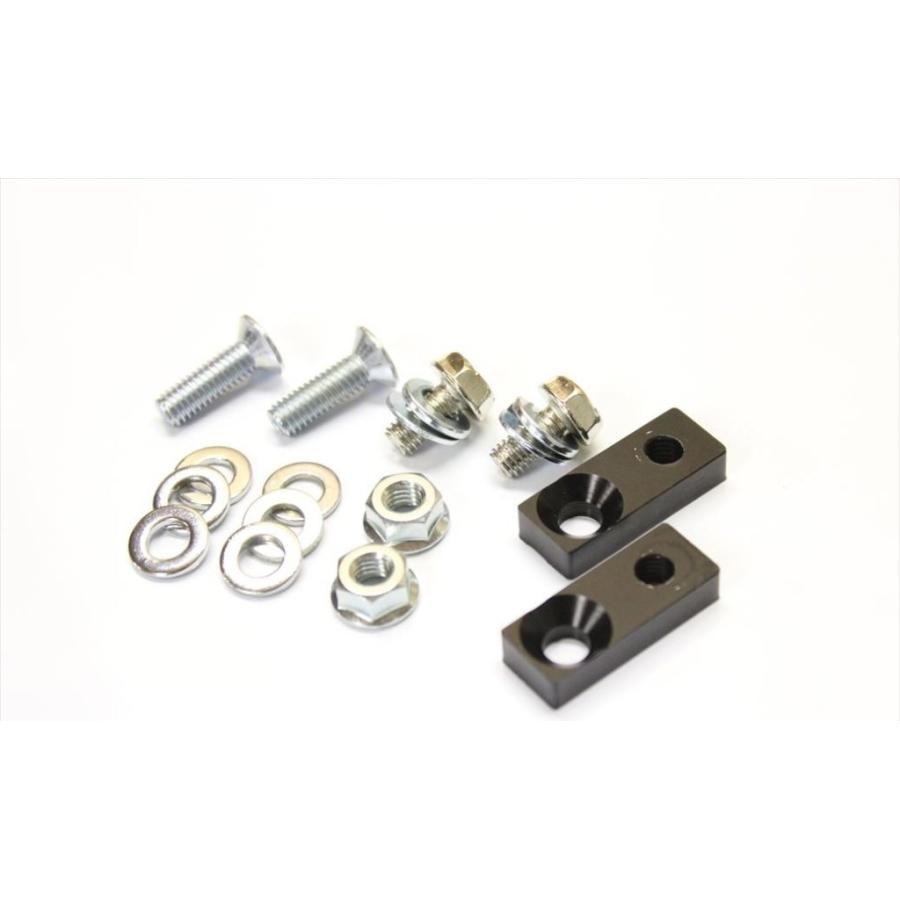 AXXL アクセル アメリカ-日本用 ナンバー穴 変換ステーキット ナンバーステー 外装 | ブランド登録なし