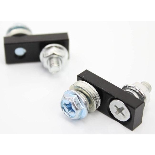 AXXL アクセル アメリカ-日本用 ナンバー穴 変換ステーキット ナンバーステー 外装 | ブランド登録なし | 01