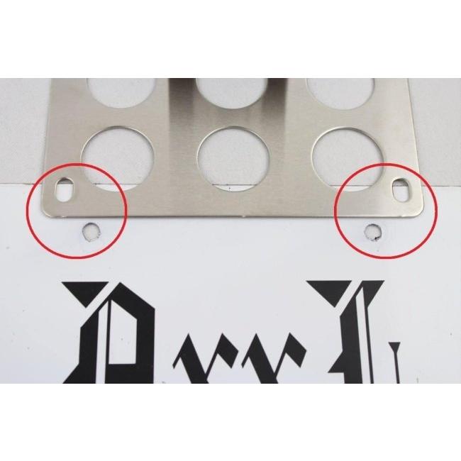 AXXL アクセル アメリカ-日本用 ナンバー穴 変換ステーキット ナンバーステー 外装 | ブランド登録なし | 07