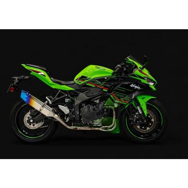 TRICKSTAR トリックスター 政府認証フルエキゾーストマフラーIKAZUCHI カラー：焼チタンサイレンサー Ninja ZX-4R SE Ninja ZX-4RR｜webike｜04