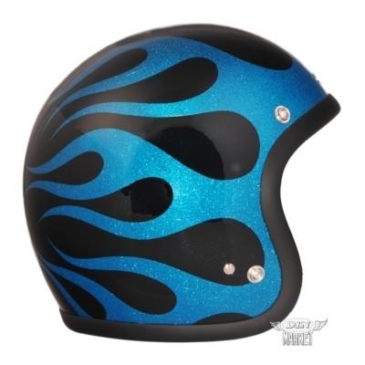 DIN MARKET（ディンマーケット） AVENGER HELMETS FIRE BLUE ジェット