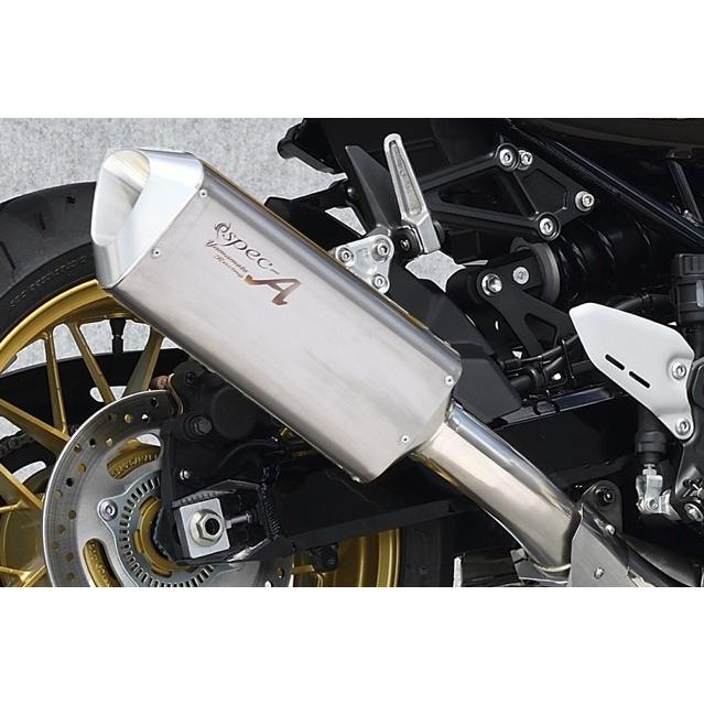 YAMAMOTO RACING ヤマモトレーシング スリップオンアップマフラー TYPE-SA カラー：シルバー Z900RS KAWASAKI カワサキ スリップオンマフラー マフラーの画像