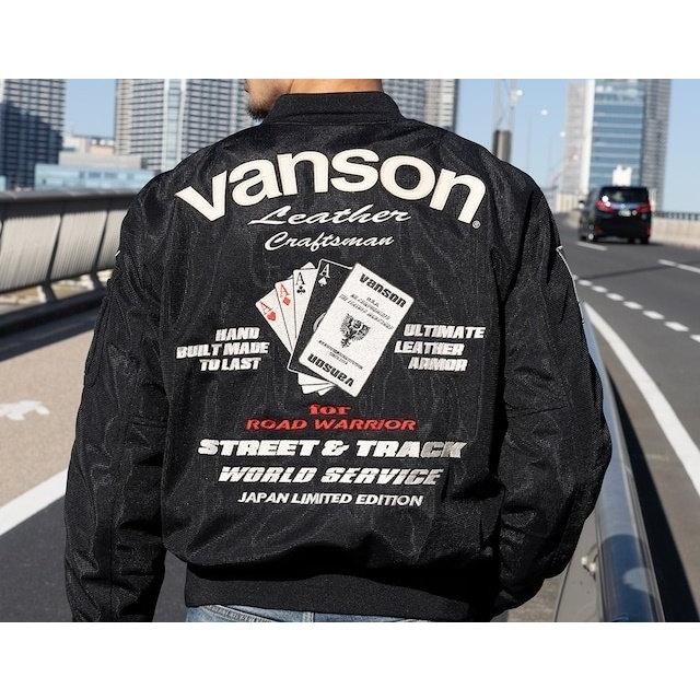 VANSON バンソン メッシュMA-1 ジャケット VANSON バイクジャケット バンソン vanson メッシュジャケット