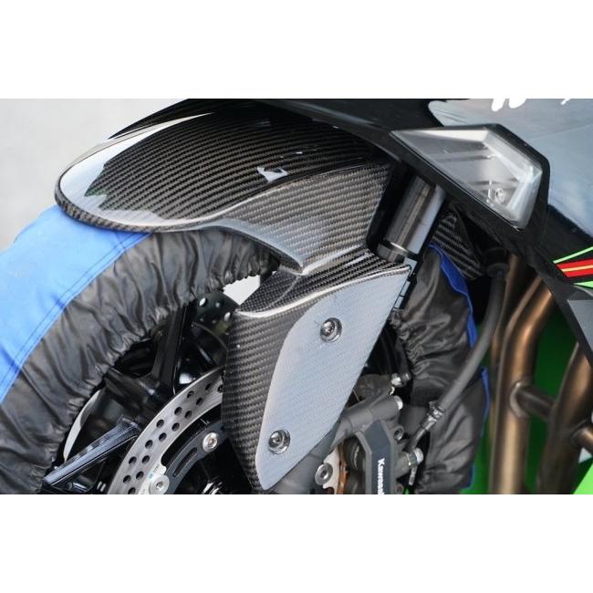 EIGHT(才谷屋) エイト(サイタニヤ) フロントフェンダー タイプ：黒ゲル ZX-4R ZX-4RR KAWASAKI カワサキ フェンダー関連 外装 | ブランド登録なし | 01