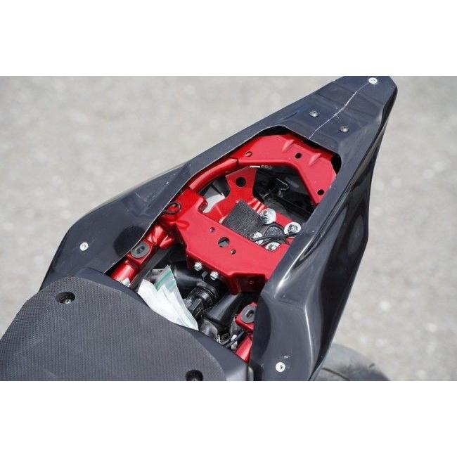 EIGHT(才谷屋) エイト(サイタニヤ) シングルシート／レース タイプ：黒ゲル ZX-4R ZX-4RR KAWASAKI カワサキ シングルシートカウル シート関連 外装 | ブランド登録なし | 03