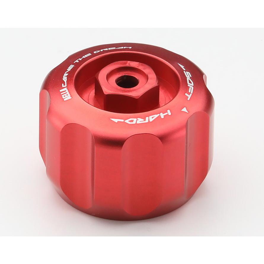 AELLA（アエラ） アルミ削り出しプリロードアジャスターノブ(Ohlins
