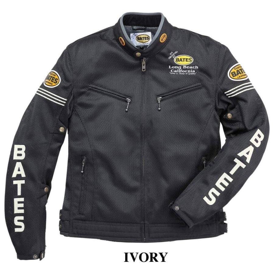 【値引き中】BATES 本革メッシュジャケット Lサイズ BATES（ベイツ） メッシュジャケット サイズ：L ジャケット アパレル