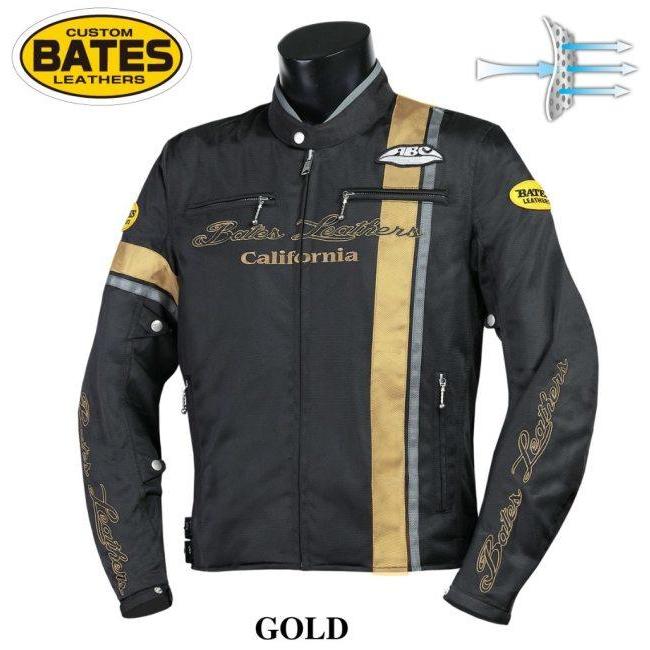 【値引き中】BATES 本革メッシュジャケット Lサイズ BATES（ベイツ） メッシュジャケット サイズ：L ジャケット アパレル