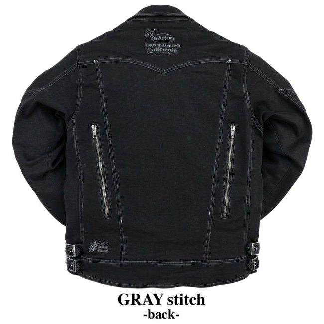 デニム地　BATES　ベイツ XL ジャケット ファスレーン BATES ベイツ ストレッチデニムジャケット サイズ：XL オール