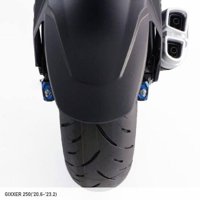 ENDURANCE エンデュランス スイングアームエンドプレートセット カラー：シルバー ジクサー250 ジクサーSF250 V-ストローム250 V-ストローム250SX 足回り | ENDURANCE（バイク） | 03