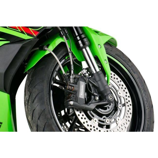 SWAGE-LINE スウェッジライン プロ フロント ブレーキホースキット ホースカラー：クリアホース / フィッティングカラー：ステンレス Ninja ZX-4RR ZX-4R SE | SWAGE-LINE | 02