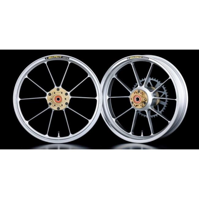 ADVANTAGE アドバンテージ EXACT [イグザクト] II RACING 10 フル鍛造アルミホイール カラー：シルバー YZF R-1 R-1M MT-10 SP YAMAHA ヤマハ ホイール 足回りの画像