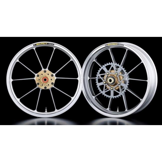 ADVANTAGE アドバンテージ EXACT [イグザクト] II RACING 10 フル鍛造アルミホイール カラー：シルバー YZF R-1 R-1M MT-10 SP YAMAHA ヤマハ ホイール 足回りの画像
