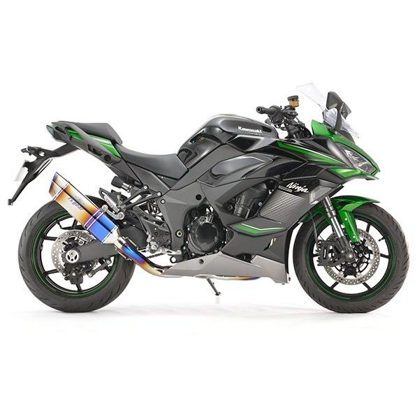 r’s gear アールズギア GPスペックシングル UPタイプ フルエキゾーストマフラー カラー：チタンドラッグブルー Ninja 1000SX KAWASAKI カワサキ マフラー | r's gear | 01