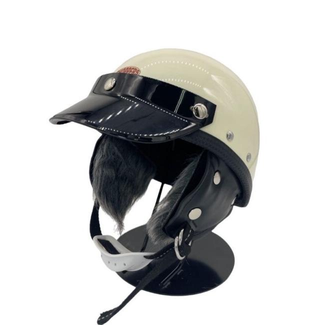 CHOPPERS チョッパーズ CHOPPERSオリジナル MORRISヘルメット専用もふもふ(耳当て) カラー：シルバー長毛 その他ヘルメットオプション・補修部品 ヘルメット |  | 03