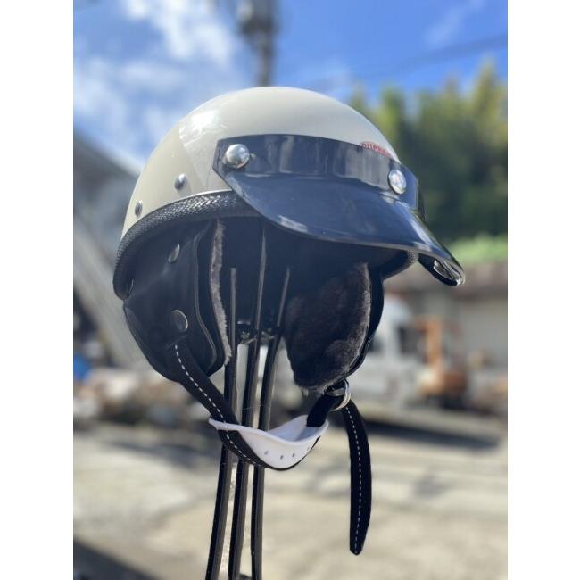 CHOPPERS チョッパーズ CHOPPERSオリジナル MORRISヘルメット専用もふもふ(耳当て) カラー：シルバー短毛 その他ヘルメットオプション・補修部品 ヘルメット |  | 01