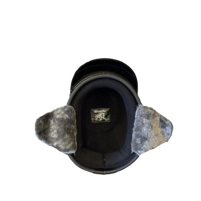 CHOPPERS チョッパーズ CHOPPERSオリジナル MORRISヘルメット専用もふもふ(耳当て) カラー：シルバー短毛 その他ヘルメットオプション・補修部品 ヘルメット |  | 02