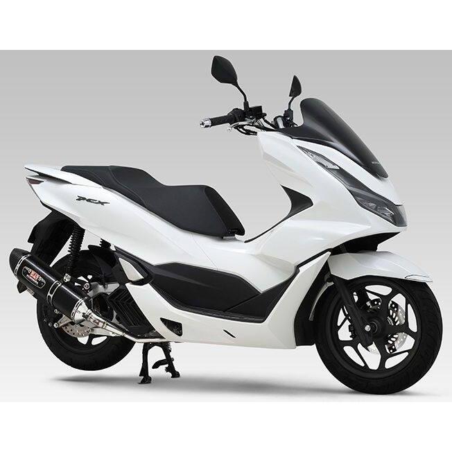 YOSHIMURA ヨシムラ 機械曲R-77Sサイクロン EXPORT SPEC 政府認証 タイプ：メタルマジックカバー／カーボンエンドタイプ PCX HONDA ホンダ マフラー | ヨシムラ