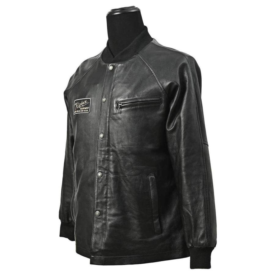 RIDEZ ライズ バイク用 カークラブコート レザージャケット サイズ：XL