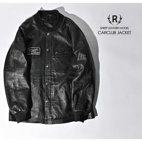 RIDEZ ライズ バイク用 カークラブコート レザージャケット サイズ：XL