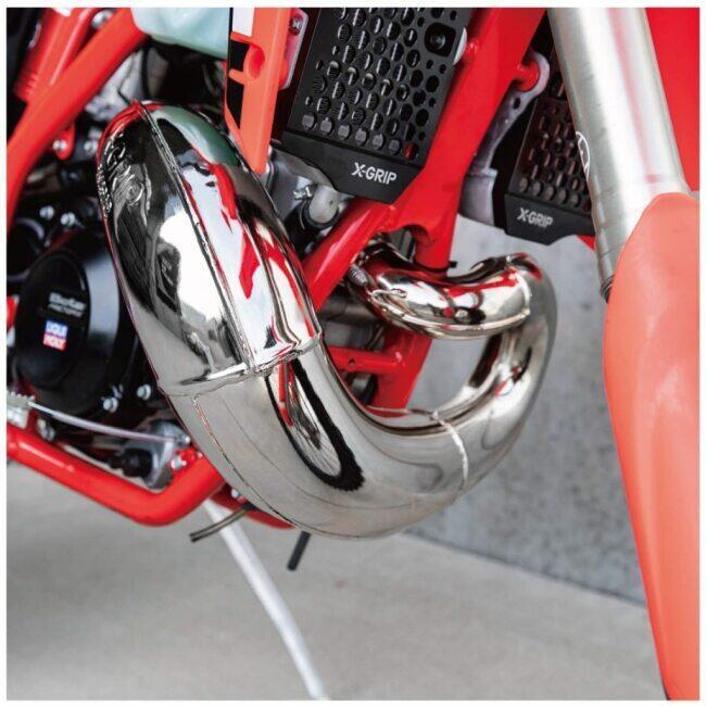X-GRIP エックスグリップ EXHAUST PIPE チャンバー RR2T250 RR2T300 BETA ベータ マフラー | ブランド登録なし | 03