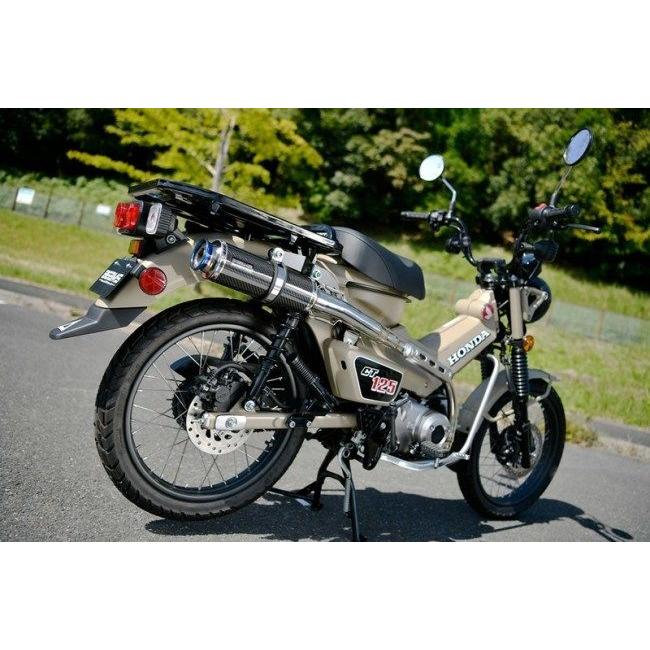 BEAMS ビームス R-EVO TYPE C フルエキゾーストマフラー 政府認証 タイプ：カーボン CT125 HONDA ホンダ マフラーの画像