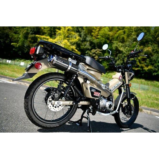 BEAMS ビームス R-EVO TYPE C フルエキゾーストマフラー 政府認証 タイプ：カーボン CT125 HONDA ホンダ マフラーの画像