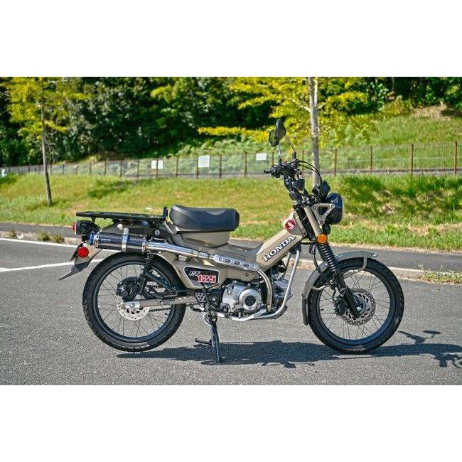 BEAMS ビームス R-EVO TYPE C フルエキゾーストマフラー 政府認証 タイプ：カーボン CT125 HONDA ホンダ マフラーの画像