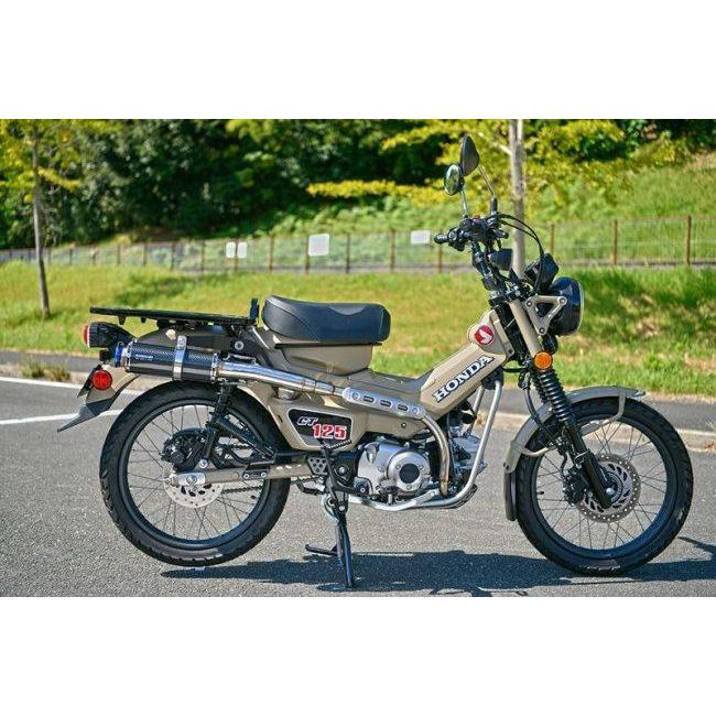 BEAMS ビームス R-EVO TYPE C フルエキゾーストマフラー 政府認証 タイプ：カーボン CT125 HONDA ホンダ マフラーの画像