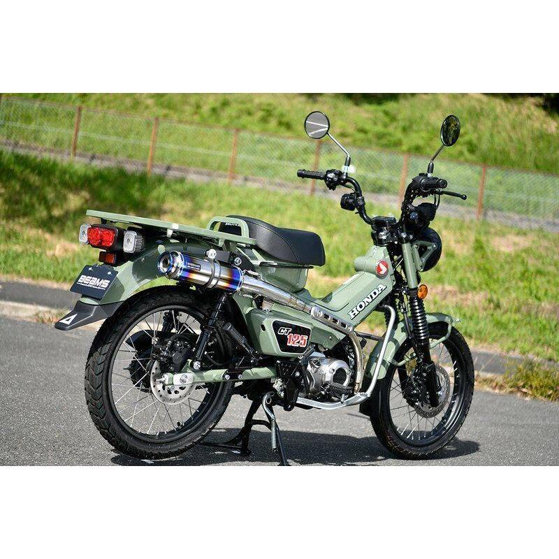 BEAMS ビームス R-EVO TYPE C フルエキゾーストマフラー 政府認証 タイプ：チタン CT125 HONDA ホンダ マフラー | BEAMS