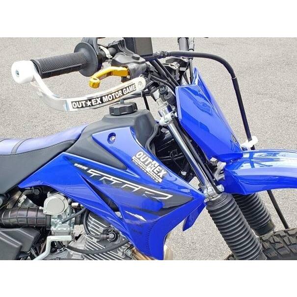 OUTEX アウテックス ステアリングステムスタビライザー カラー：アルマイトブラック TTR125LWE YAMAHA ヤマハ ステムスタビライザー サスペンション 足回りの画像