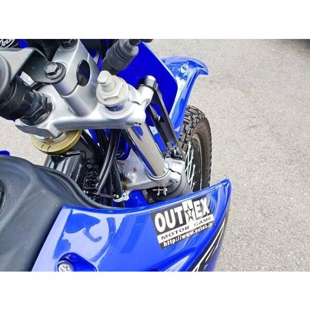 OUTEX アウテックス ステアリングステムスタビライザー カラー：アルマイトブラック TTR125LWE YAMAHA ヤマハ ステムスタビライザー サスペンション 足回りの画像