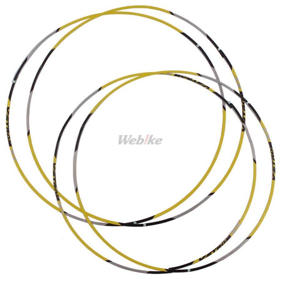 SUZUKI スズキ リムデカール カラー：イエロー(6820020810CEK) Vストローム250SX リムステッカー・リムストライプ 外装 | スズキ