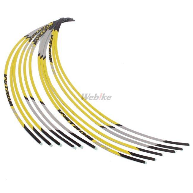 SUZUKI スズキ リムデカール カラー：イエロー(6820020810CEK) Vストローム250SX リムステッカー・リムストライプ 外装 | スズキ | 01