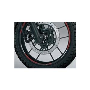 スズキ（SUZUKI） リムデカール カラー：レッド(6820020810CEL) V
