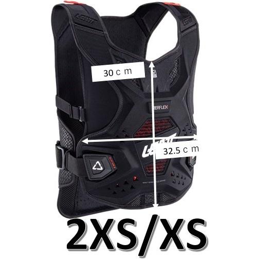 LEATT BRACE リアットブレイス LEATT-プロテクター REAFLEX チェスト ガールズ サイズ：XXS／XS (身長：約148-160cm) オフロードチェストプロテクター アパレル