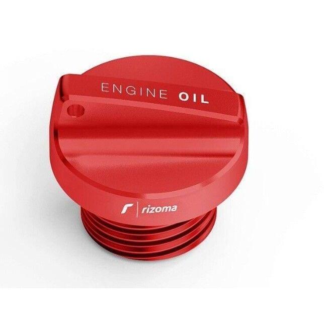 rizoma リゾマ Oil filler cap カラー：レッド DUCATI ドゥカティ HONDA ホンダ KAWASAKI カワサキ YAMAHA ヤマハ フィラーキャップ エンジンパーツ エンジン | rizoma