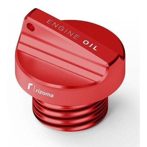 rizoma リゾマ Oil filler cap カラー：レッド DUCATI ドゥカティ HONDA ホンダ KAWASAKI カワサキ YAMAHA ヤマハ フィラーキャップ エンジンパーツ エンジン | rizoma | 01