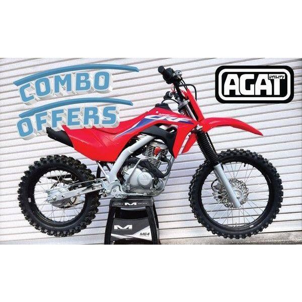 AGAT Utility アガットユーティリティ アルミリム F／R コンボ TTR125