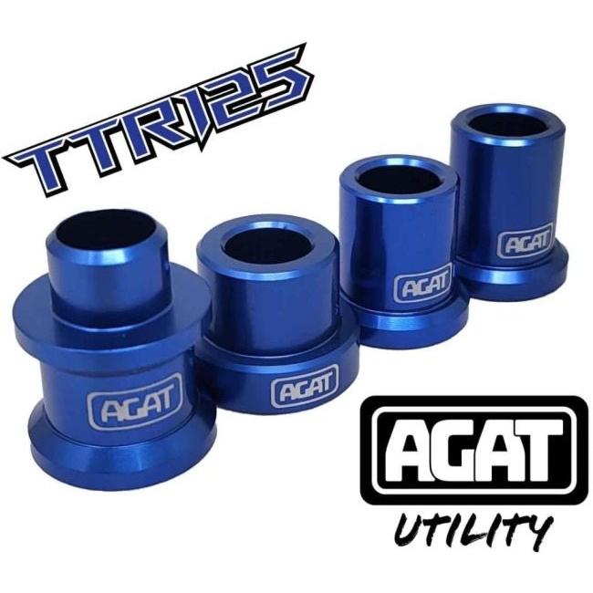 AGAT Utility アガットユーティリティ ホイールスペーサーセット TTR125 YAMAHA ヤマハ アクスルカラー ホイール関連 足回り | ブランド登録なし | 02