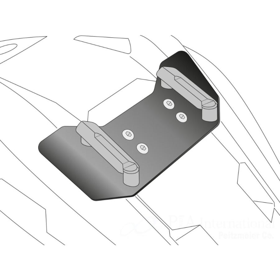 HEPCO＆BECKER ヘプコ＆ベッカー タンクリング「BASIC／ベーシック」 NC750X HONDA ホンダ その他タンクバッグオプション・補修部品 車体用バッグ・ケース | ヘプコ＆ベッカー