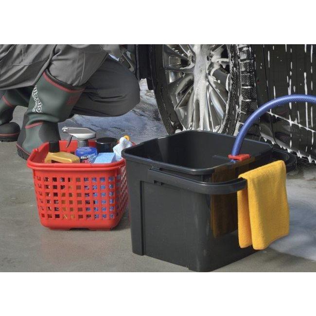 INOMATA イノマタ化学 かしこいバケツ カラー：ブラック その他洗車用品 ケミカル | イノマタ化学 | 02
