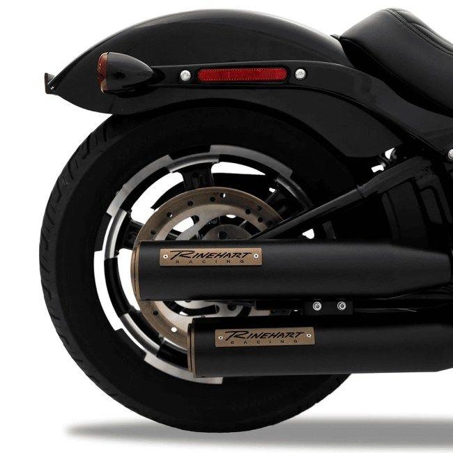 Rinehart ラインハート HP35 スリップオンマフラー FXLRS FXLRST FLFB