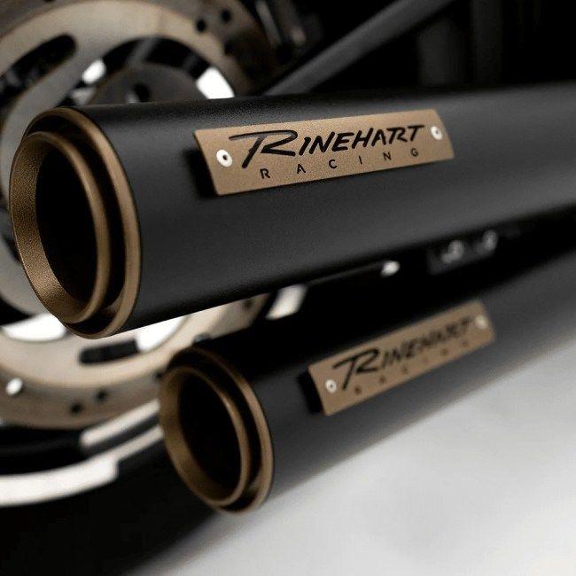 Rinehart ラインハート HP35 スリップオンマフラー FXLRS FXLRST FLFB