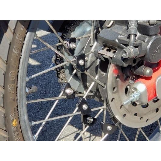 OUTEX アウテックス スポークブースター カラー：ブラックアルマイト TTR125LWE CT125ハンターカブ YAMAHA ヤマハ HONDA ホンダ ホイール関連 足回り | OUTEX | 02